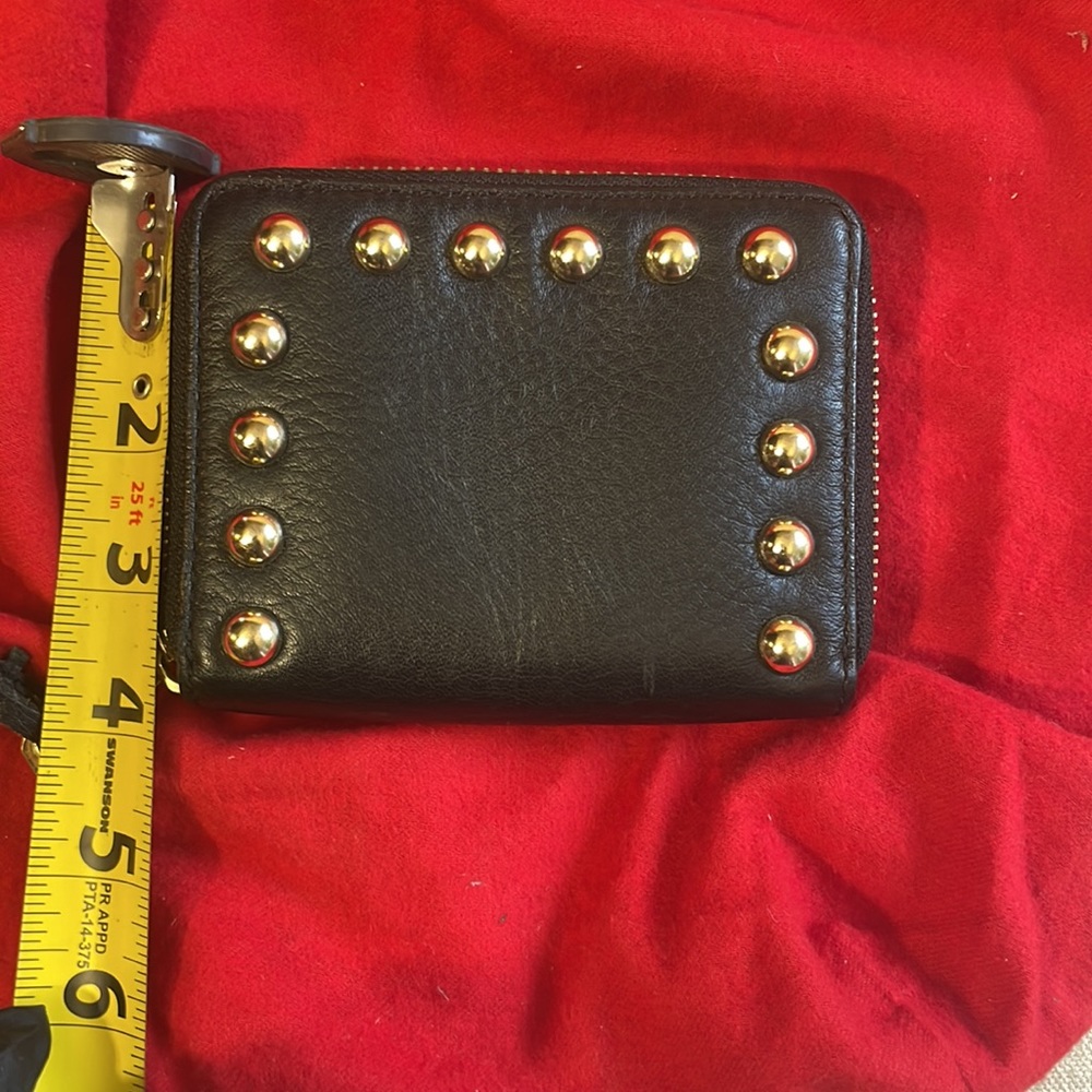 NWOT Rebecca Minkoff Studded Zip Wallet - Picture 9 of 10